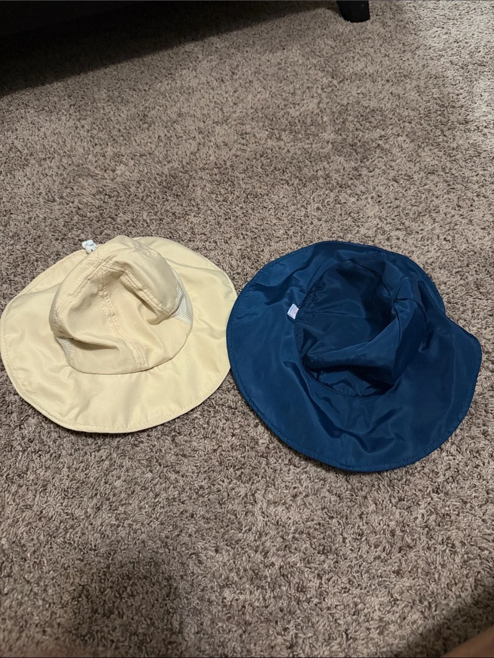Infant sun hats and glasses